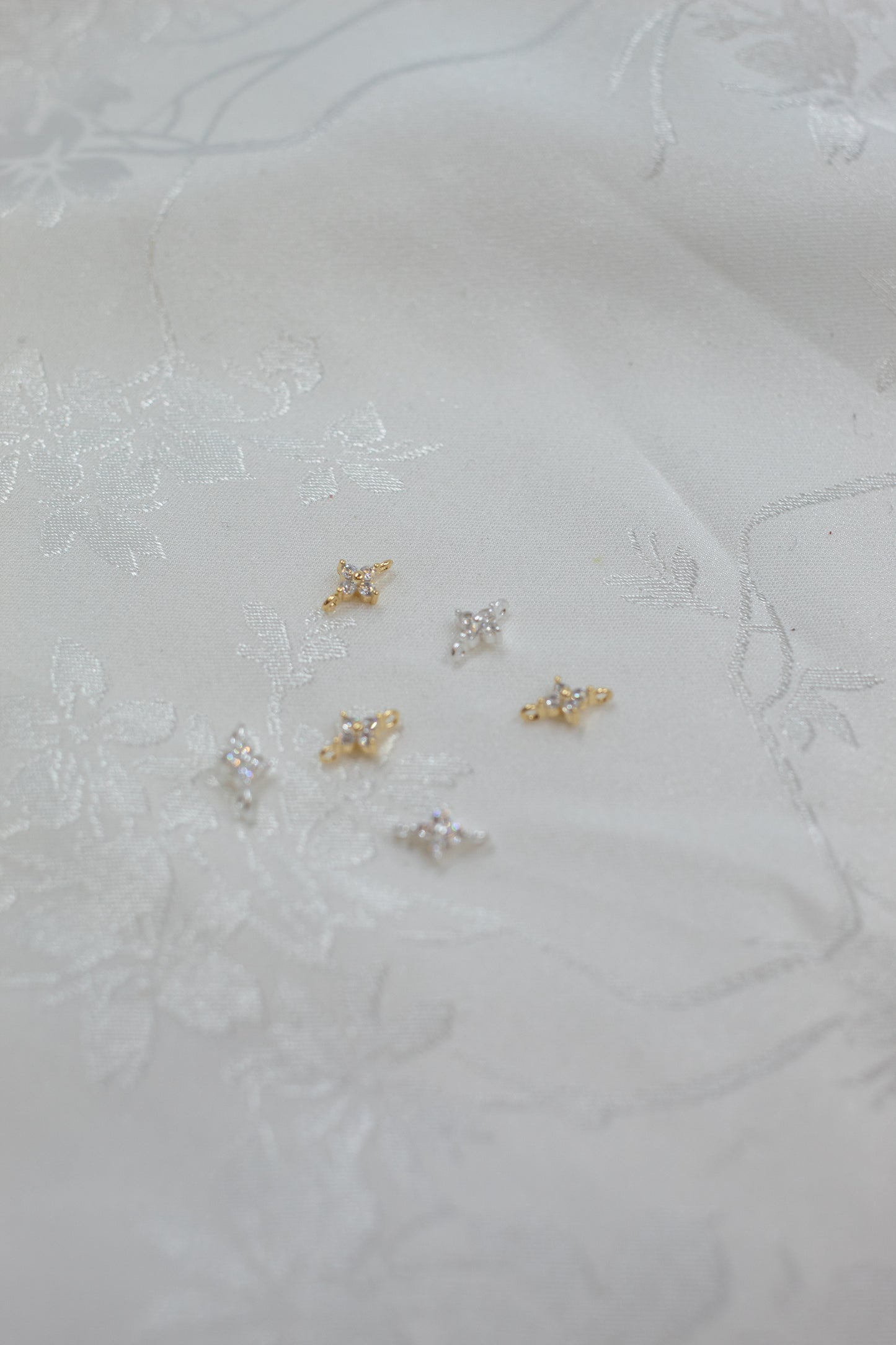 Clover Diamond Charms