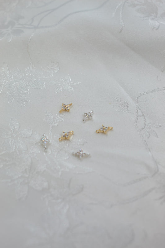 Clover Diamond Charms