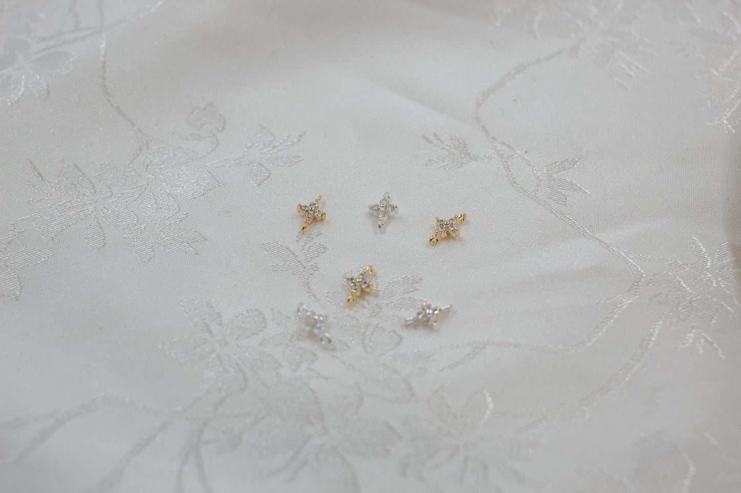 Clover Diamond Charms
